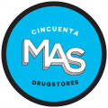 50 Más Drugstore logo
