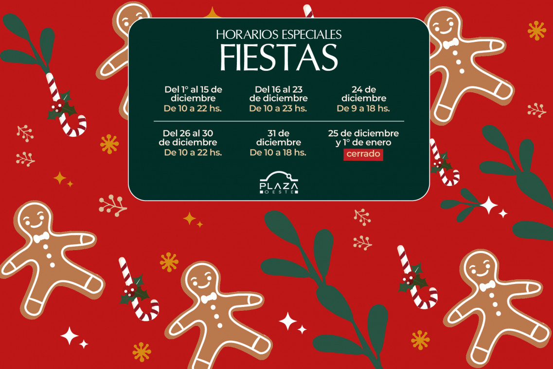 Horarios especiales