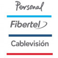 Telecom-Personal-Cablevision-Fibertel-Fibercorp-Flow logo